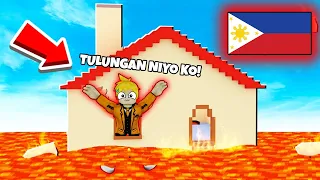 The Floor Is LAVA | ROBLOX | MUNTIKAN NA AKO MASUNOG!