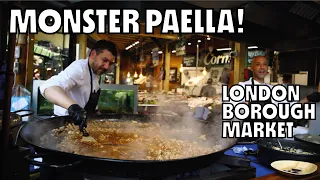 Giant Paella at London's 1000-Year-Old Borough Market!