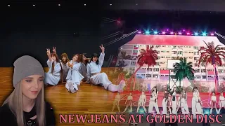 NewJeans - 'Opening + Attention (Golden Disc ver.) + Hype Boy + OMG' + Dance Practice Reaction