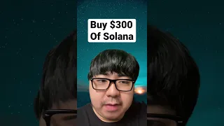 Buy $300 of Solana | InvestAnswers, Crypto Tips. #invest #crypto #cryptocurrency #sol #solana