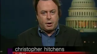 Christopher Hitchens and others debate Iraq War (2002)