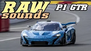 RAW sounds - McLaren P1 GTR Flat out at Spa