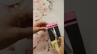 Small cardboard box reuse idea / Pen, pencil ✏️ holder  making