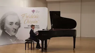 Trayan Atanasov, winner cat. B, INTERNATIONAL PIANO COMPETITION“FREDERIC CHOPIN” 2024,BACAU ROMANIA