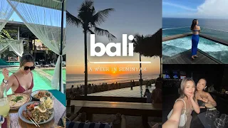 BALI VLOG | 7 days in Seminyak, beach clubs, bali nightlife, sunsets