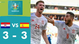 Croatia vs Spain 3-3 - All Gоals & Extеndеd Hіghlіghts - Euro 2021 HD