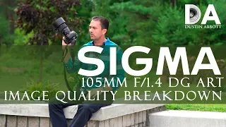 Sigma 105mm F1.4 ART:  Image Quality Breakdown | 4K