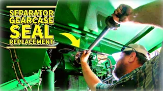 How to replace outer seals in Separator Gearcase John Deere 9000 series combines. Shop Repair Series