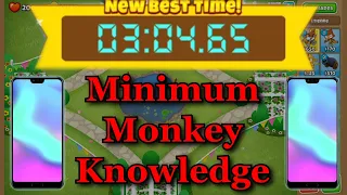 BTD6 Race 📱Mobile Friendly📱 Minimal Monkey Knowledge -    (Double Trouble) (Guide / Tutorial)