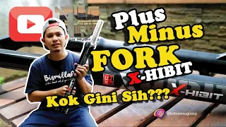 REVIEW...!!! Fork XHIBIT air XC34 || Setting tekanan angin fork nya mudah ⭐⭐⭐⭐⭐