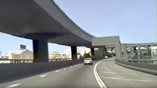 San Francisco - Old Central Freeway 1992 -- Dashcam