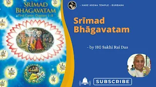 Srīmad Bhāgavatam Series | SB 1.7.36 - SB 1.7.40  | The Son of Drona Punished