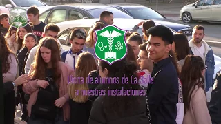 Visita del alumnado de La Salle a Fundación Albor Cádiz