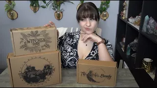 Witches Roots VS Witches Moon VS Witches Bounty || April 2022 Unboxing