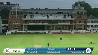 VITALITY BLAST LIVE STREAM | MIDDLESEX V ESSEX AT LORD'S