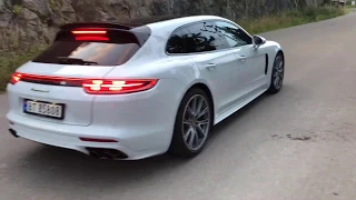 Porsche Panamera Sport Turismo Launch & Sound