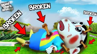 SHINCHAN Broke EVERY BONE in GTA 5... | THUGBOI MAX