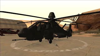 GTA San Andreas. Boeing Sikorsky RAH 66 (MOD)