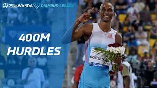 Alison Dos Santos sets new meeting record in Doha 400m hurdles - Wanda Diamond League 2022