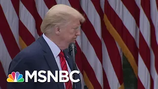 ‘Don’t Ask Me, Ask China’: Trump Abruptly Ends Briefing When Asked About China Hostility | MSNBC