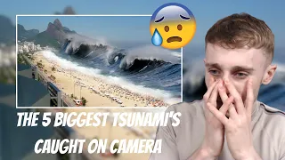 5 Biggest Tsunami Caught On Camera (Reaction) 😨