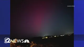 Northern lights seen in Arizona Friday night after extreme solar storm