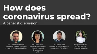 How does coronavirus spread?