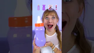 ASMR Emoji Purple Food Gummy Bear, Candy Mukbang #shorts