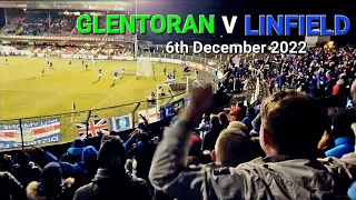 GLENTORAN V LINFIELD. 6TH December 2022