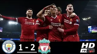 Manchester City vs Liverpool 1-2 All Goals & Highlights