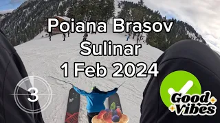 Sulinar - Schi in Poiana Brasov 1 Feb 2024