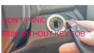 HOW TO  RUN YOUR DODGE WITH OUT KEY FOB IN THE IGNITION HACK DIY #dodge  #ram