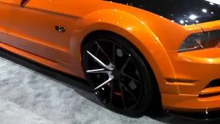 DUBSandTIRES.com 22'' Rennen Forged Black Wheels 2010 Fordd Mustang 5.0 Rims Asanti Forgiato