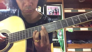 if i ain't got you Intro Guitar  (Yamaha LL6)