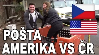 Největší rozdíly mezi Českou a Americkou poštou!