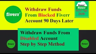 how to withdraw funds from disabled fiverr account|withdraw funds from fiverr 2020