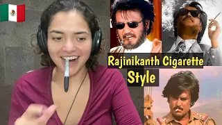 Superstar Rajinikanth Cigarette Style Compilation | Marathon Mix | Reaction