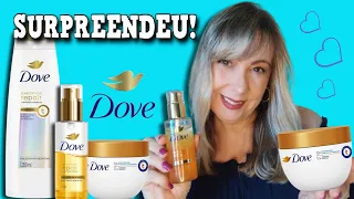 💙DOVE BOND INTENSE REPAIR 10 Benefícios Shampoo Máscara e Óleo Sérum