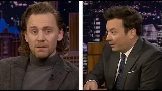 I edited this interview so it's weird (Tom Hiddleston and Jimmy Fallon)