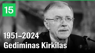 In memoriam: mirė buvęs Lietuvos premjeras Gediminas Kirkilas