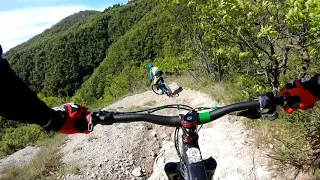 Enduro MTB "Niagara" a Medelana (Marzabotto) con il PAB