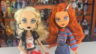 Monster High Chucky and Tiffany Dolls