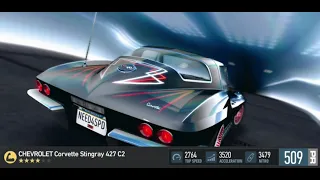 NFS No Limits | Chevrolet Corvette Stingray C2 | Stage 4 Maxed