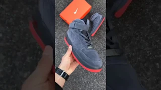 Обзор замшевых кроссовок Nike Air Force РЕПЛИКА ААА+