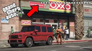 20 ESTRELLAS POR R0B0 A OXXO en GTA 5 - Grand Theft Auto V - GTA V MODS |EdgarFtw