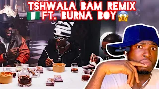 THIS IS FIRE!🔥 TitoM, Yuppe - Tshwala Bam Remix ft. Burna Boy Reaction😱🤯- Naija 🇳🇬