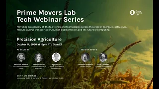 Precision Agriculture | Webinar by Prime Movers Lab