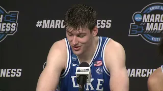 Duke Sweet 16 Postgame Press Conference - 2024 NCAA Tournament