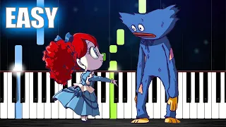 I'm not a monster - Poppy Playtime Animation (Wanna Live) - EASY Piano Tutorial