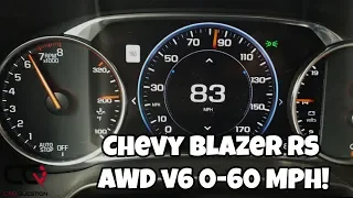 Chevrolet Blazer RS Acceleration test | 0-60 Mph / 0-100 Km/h | is it FAST?